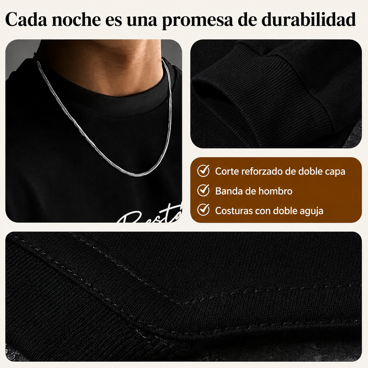 Camiseta Urbana Hombre Oversize – Mezcla de Algodón Premium y Estampado Gráfico
