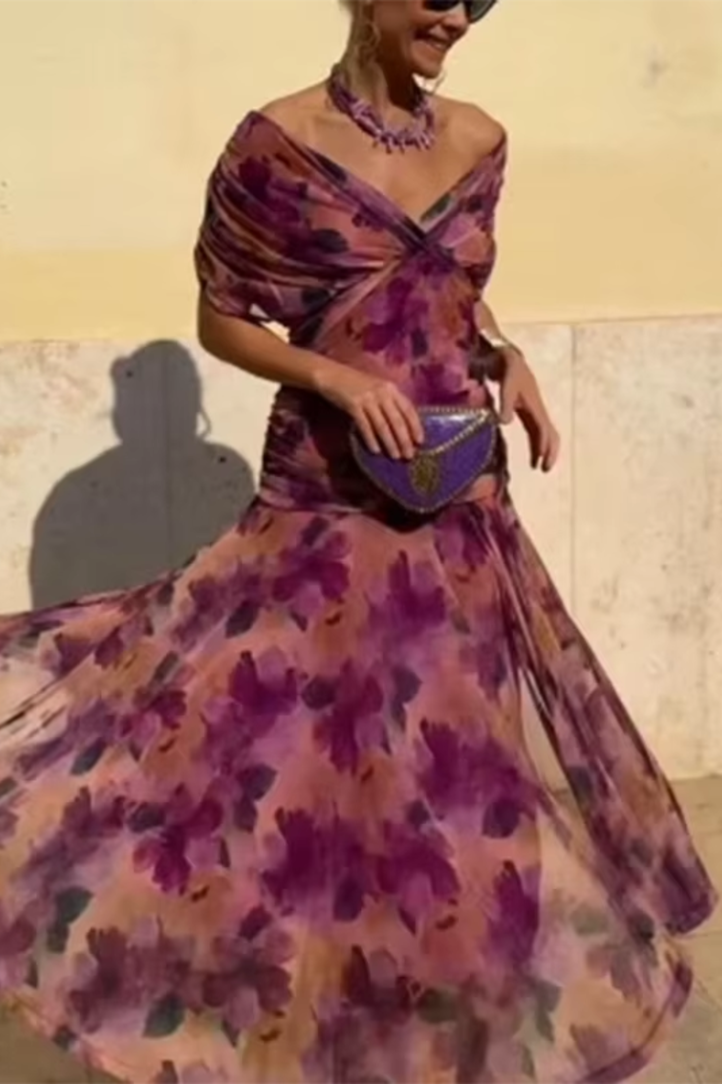 Amara | Vestido de Noche Coral