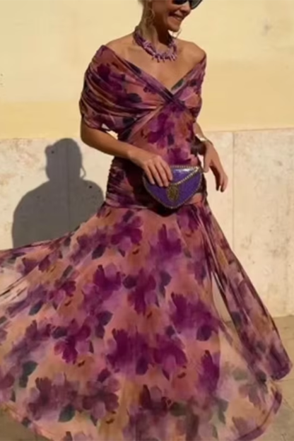 Amara | Vestido de Noche Coral