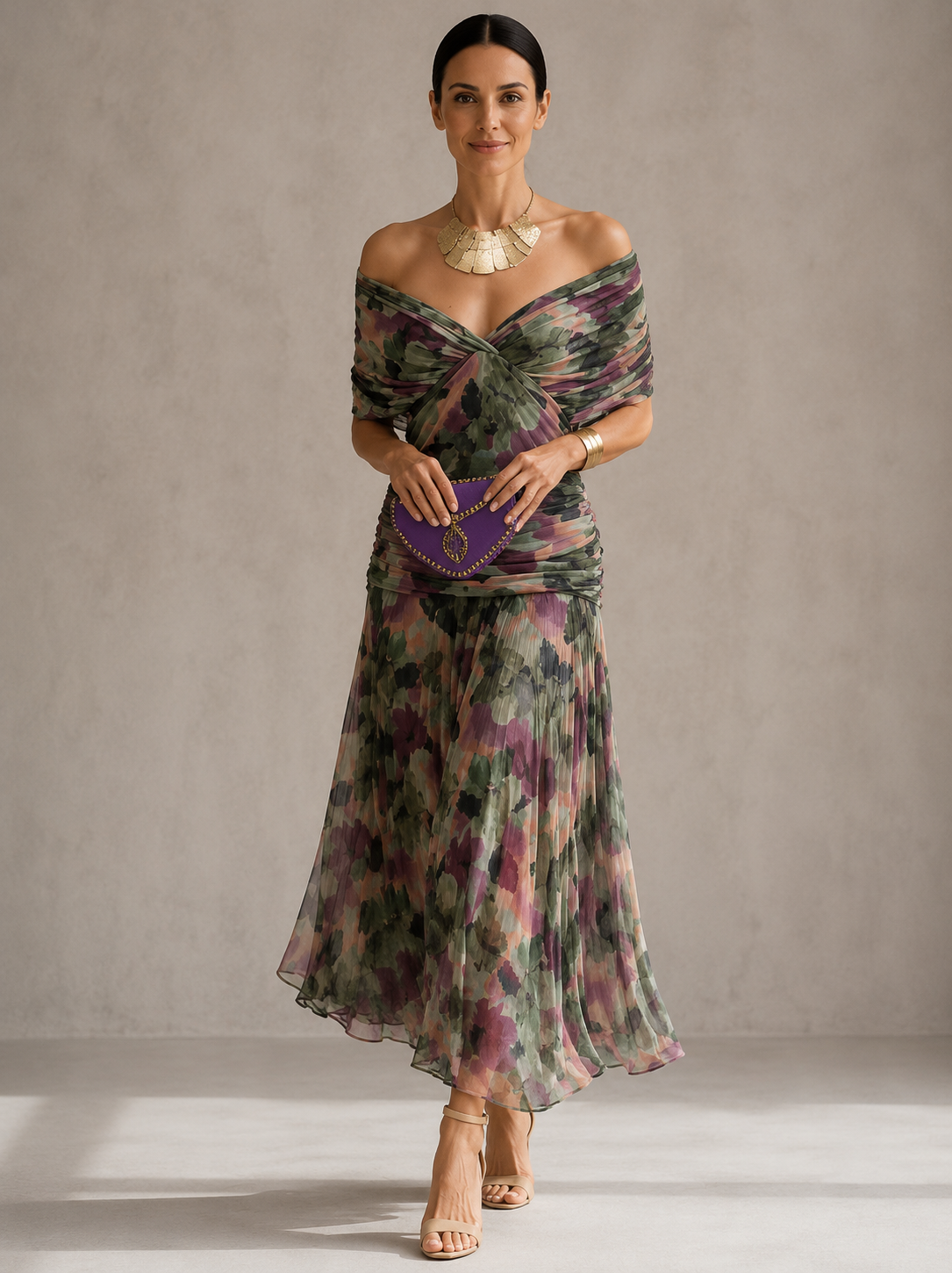 Amara | Vestido de Noche Coral