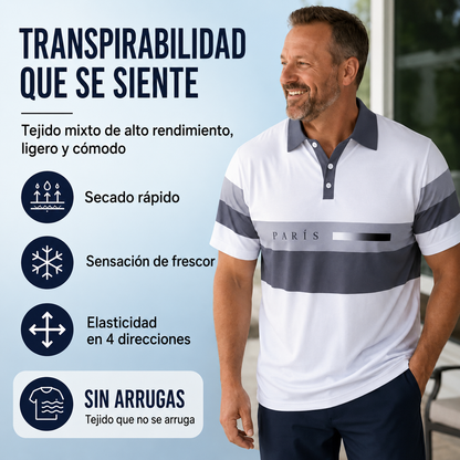👕 Conjunto de 2 piezas de camisa y pantalón corto para hombre: cómodo, transpirable y versátil para el verano, el tiempo libre y los viajes ☀️🩳