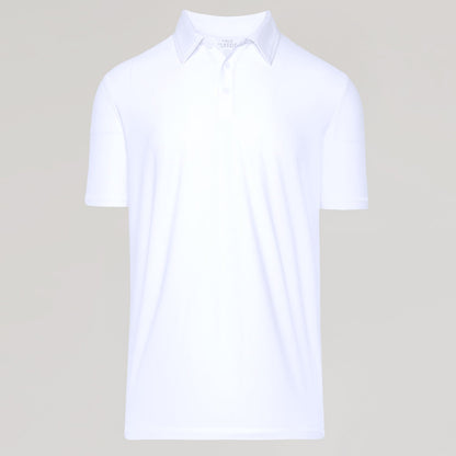 Polo blanco Active