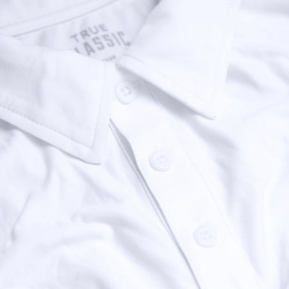 Polo blanco Active