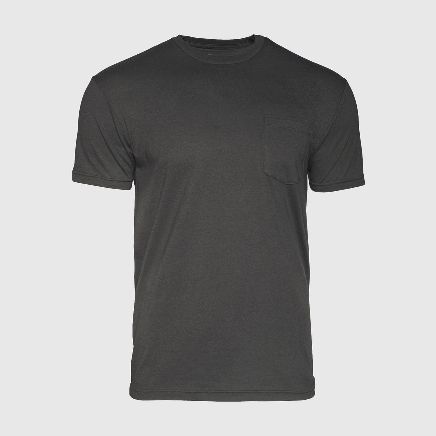 Camiseta de manga corta con bolsillo de carbono