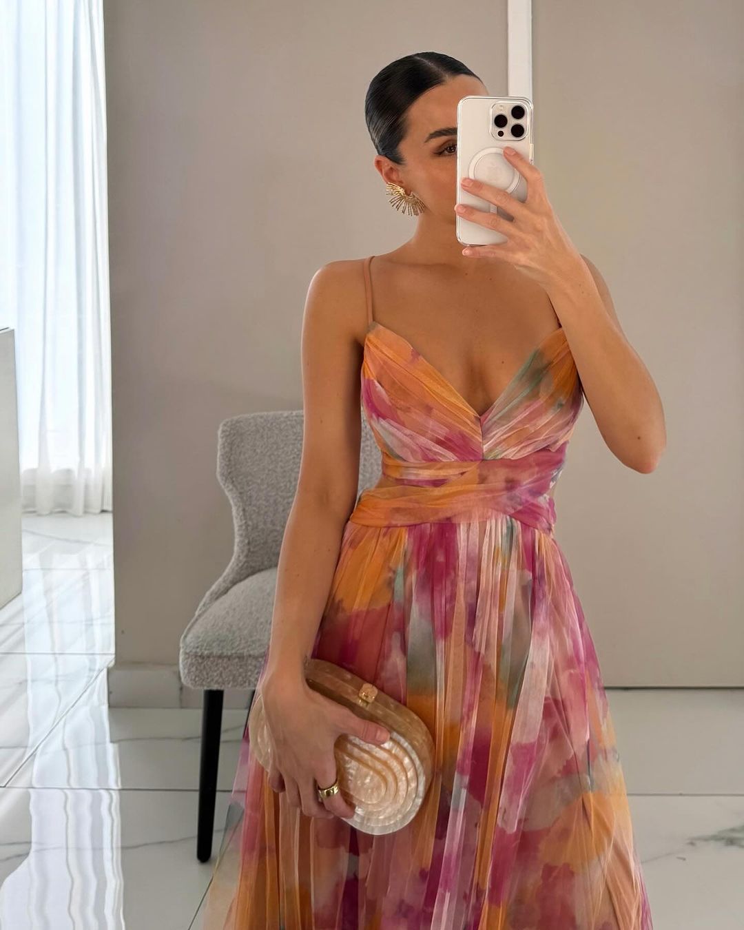 Marta | Vestido Largo Floral Encantador