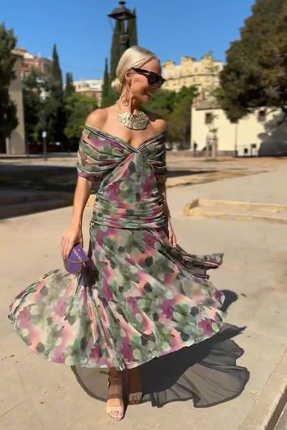 Amara | Vestido de Noche Coral