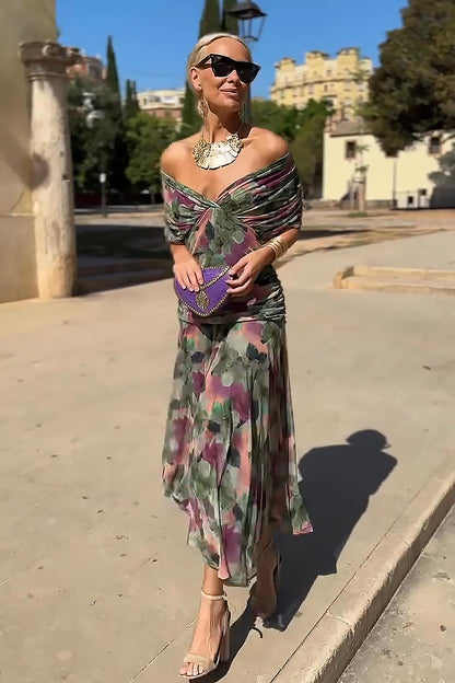 Amara | Vestido de Noche Coral