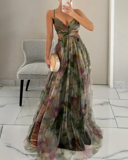 Marta | Vestido Largo Floral Encantador