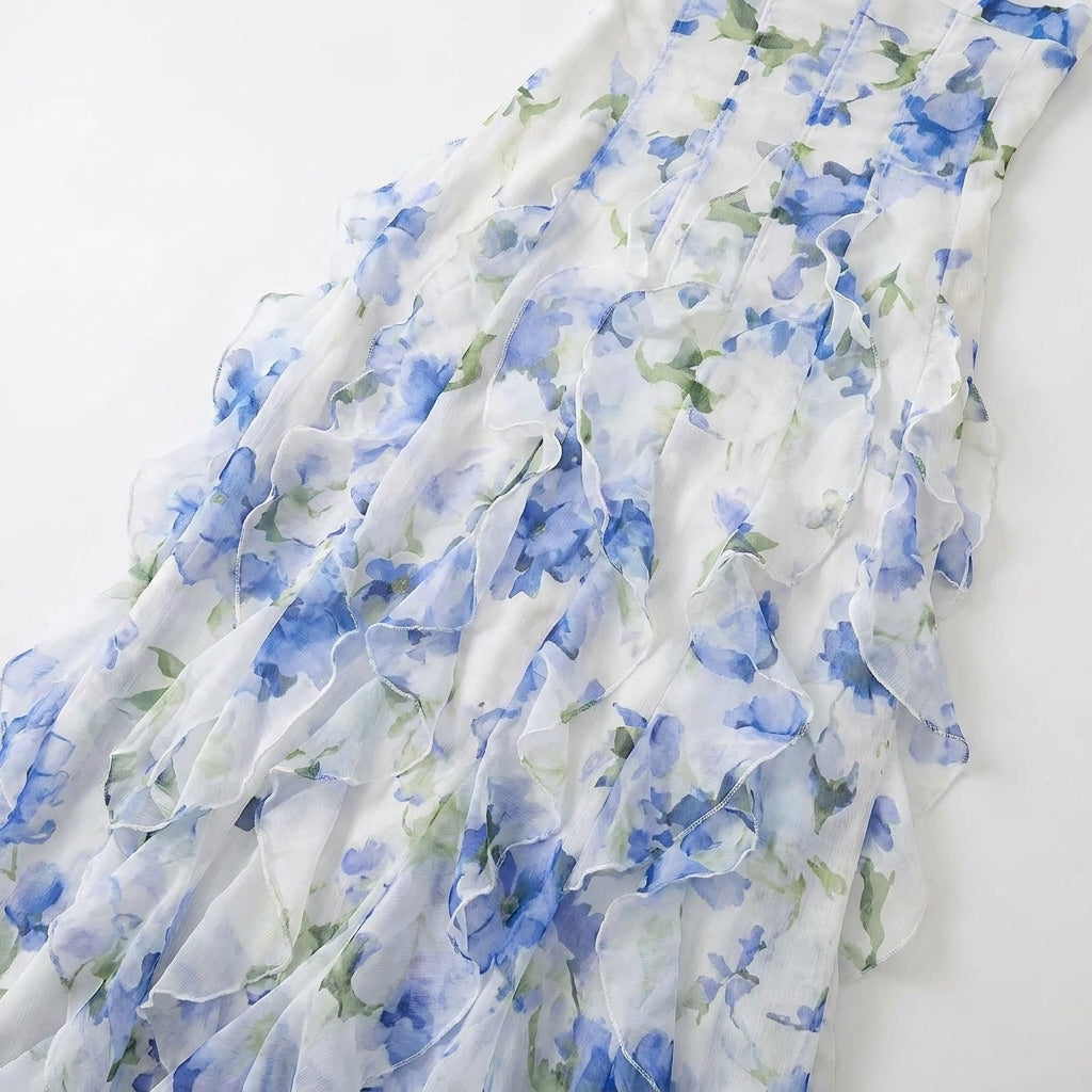 Vestido largo tipo corsé para conjuntos de vacaciones