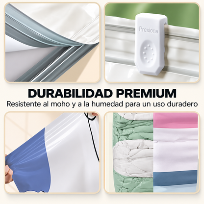 🛏️ ¡DESCUENTO LIMITADO DEL 50%! Bolsas de compresión al vacío sin bomba: ahorra hasta un 80 % de espacio al guardar ropa de cama, prendas de vestir y artículos de viaje.
