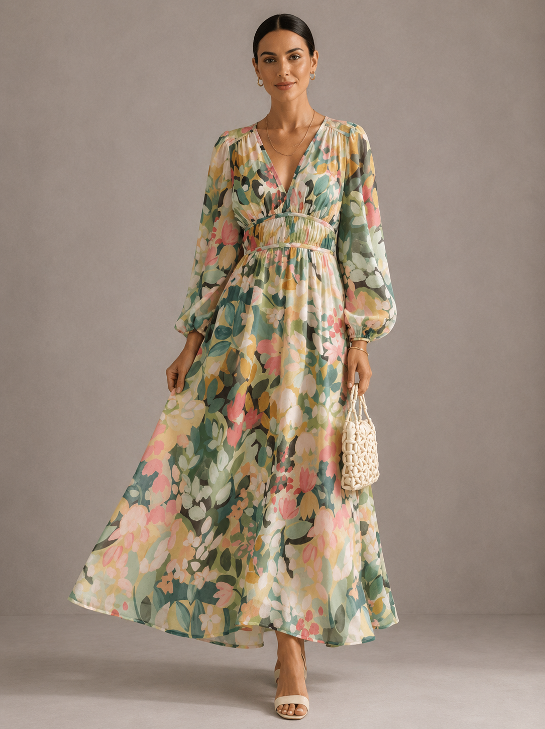 Amelia | Vestido Floral Femenino