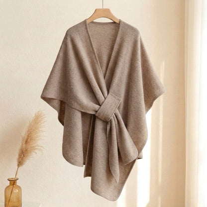 Bufanda tipo poncho larga- Talla única