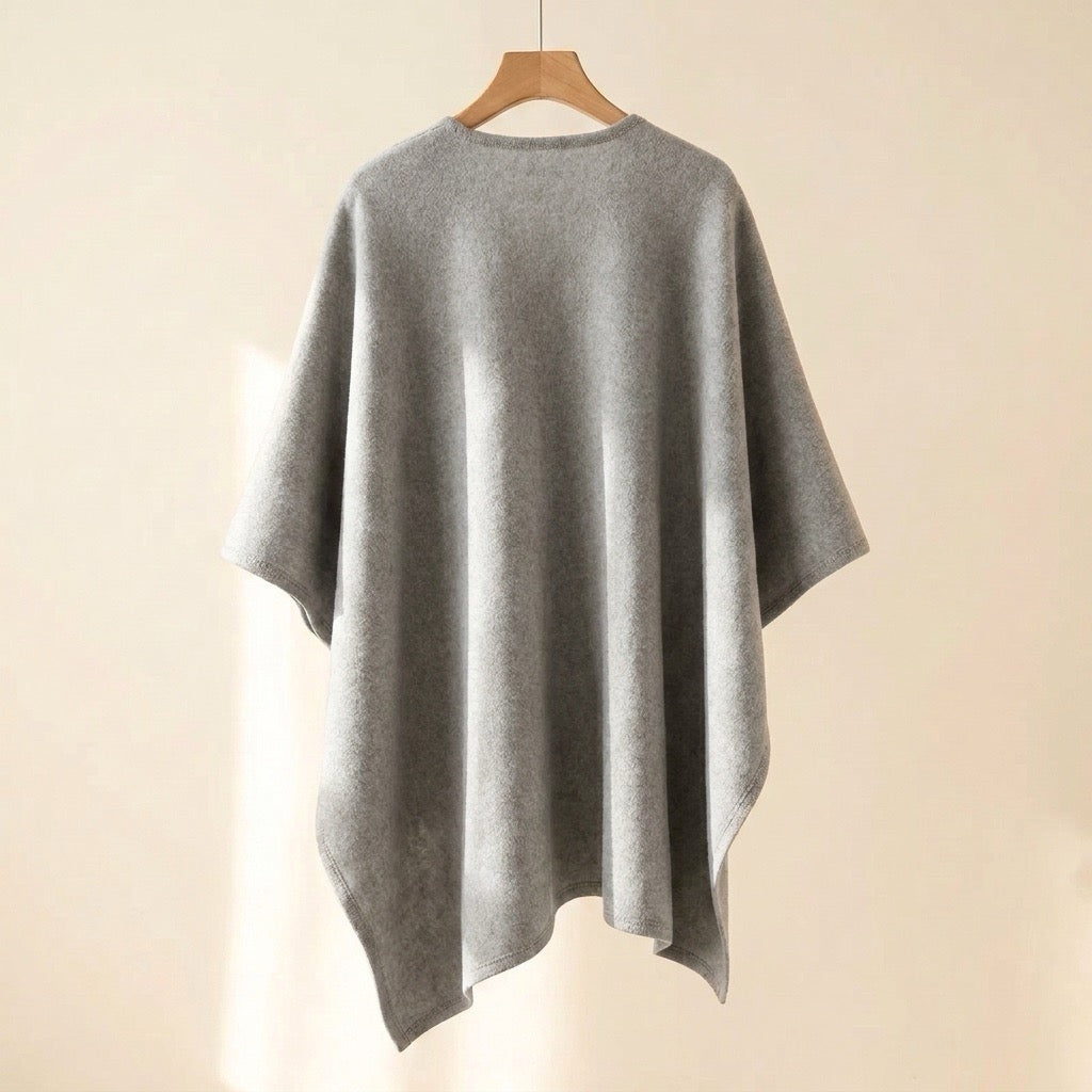 Bufanda tipo poncho larga- Talla única
