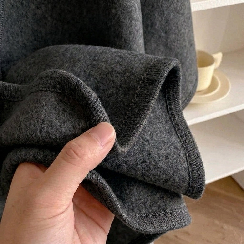 Bufanda tipo poncho larga- Talla única