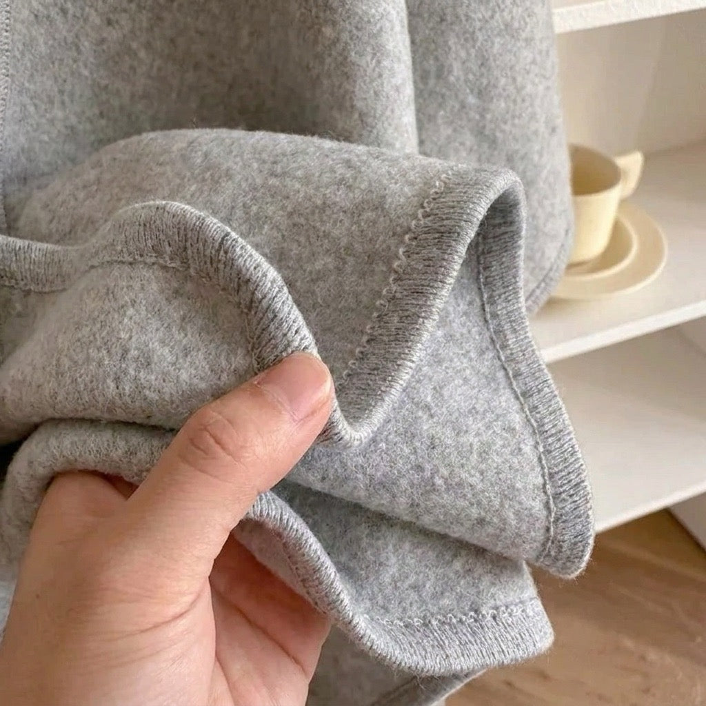 Bufanda tipo poncho larga- Talla única
