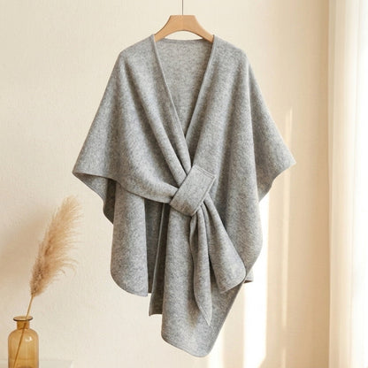 Bufanda tipo poncho larga- Talla única