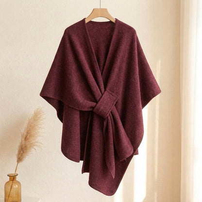 Bufanda tipo poncho larga- Talla única