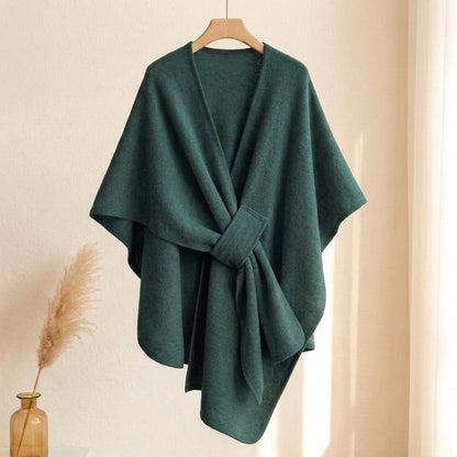 Bufanda tipo poncho larga- Talla única