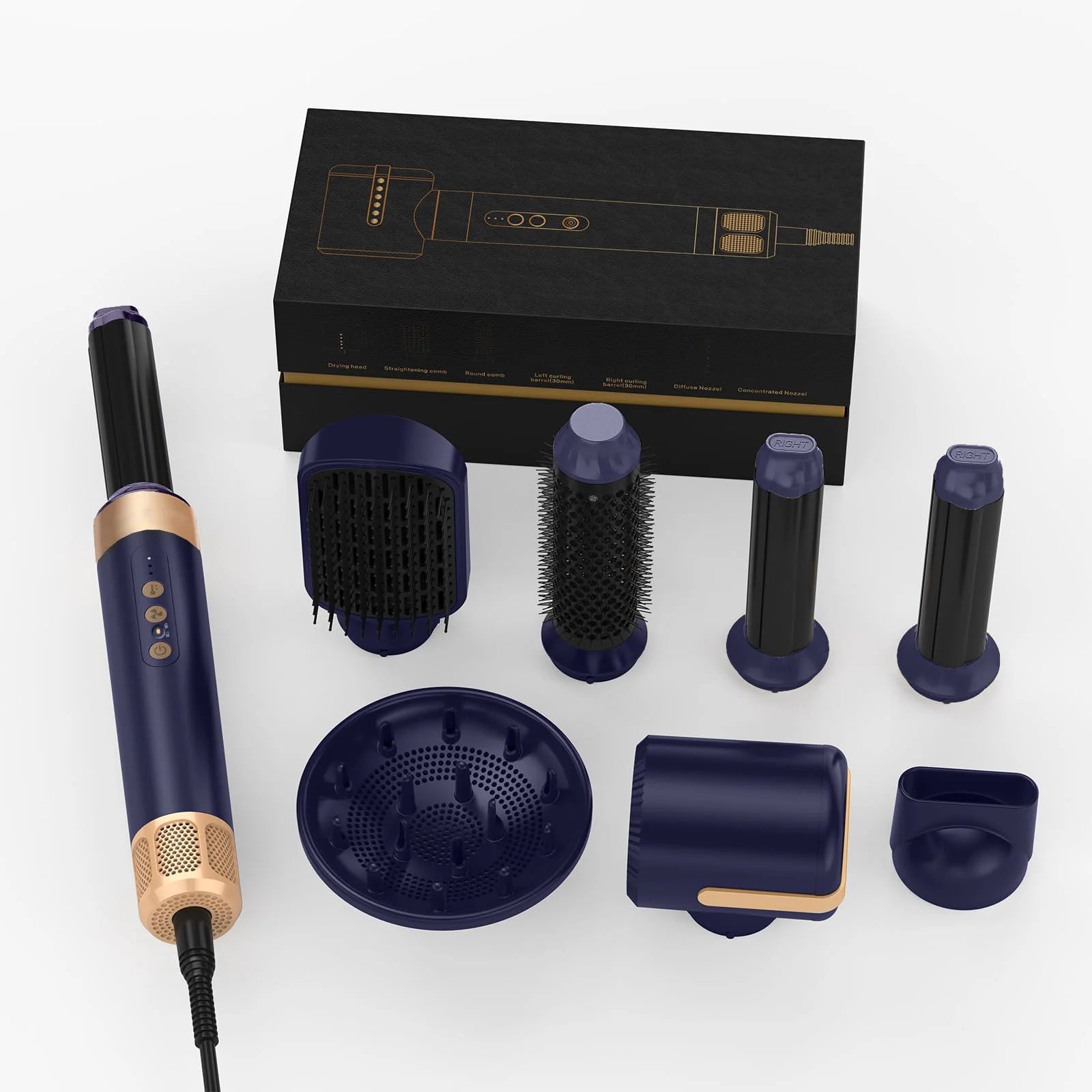 GMF 7 in 1 Air Styler Set