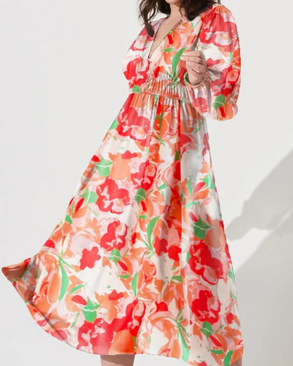Amelia | Vestido Floral Femenino
