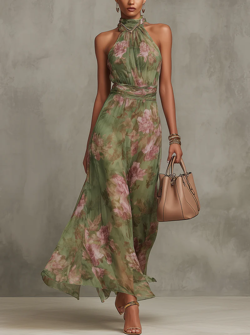 Livia | Vestido Largo Floral