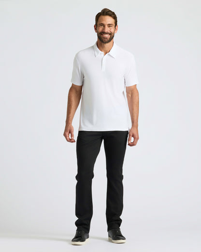 Polo blanco Active
