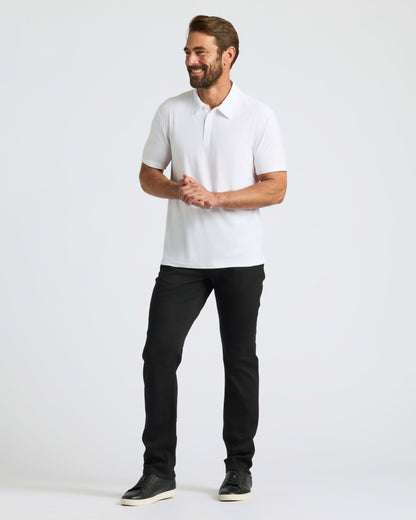 Polo blanco Active