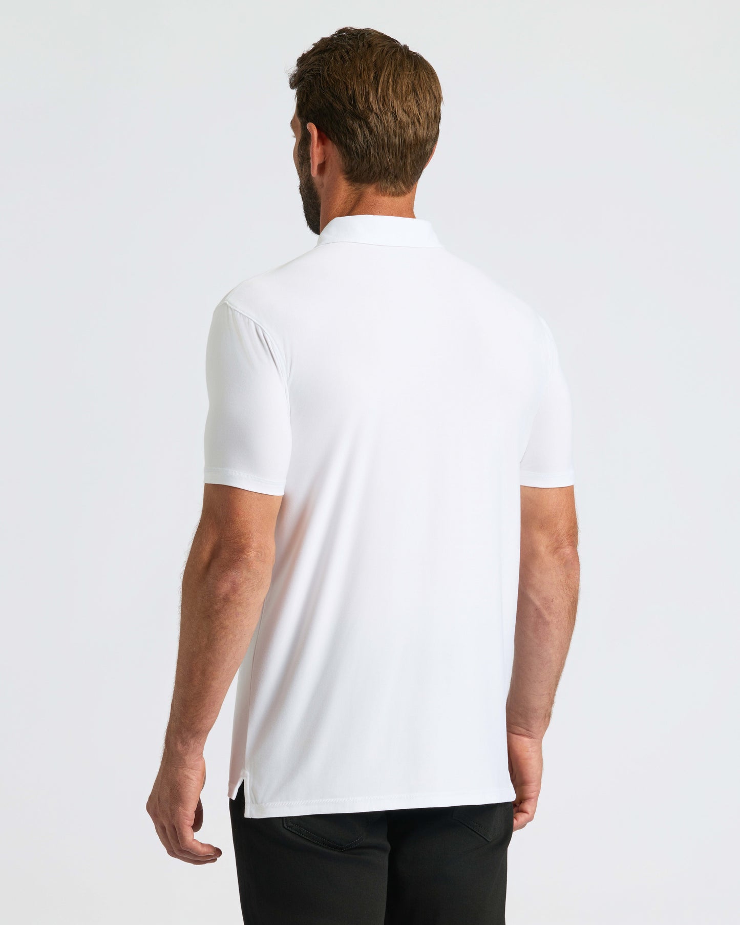 Polo blanco Active
