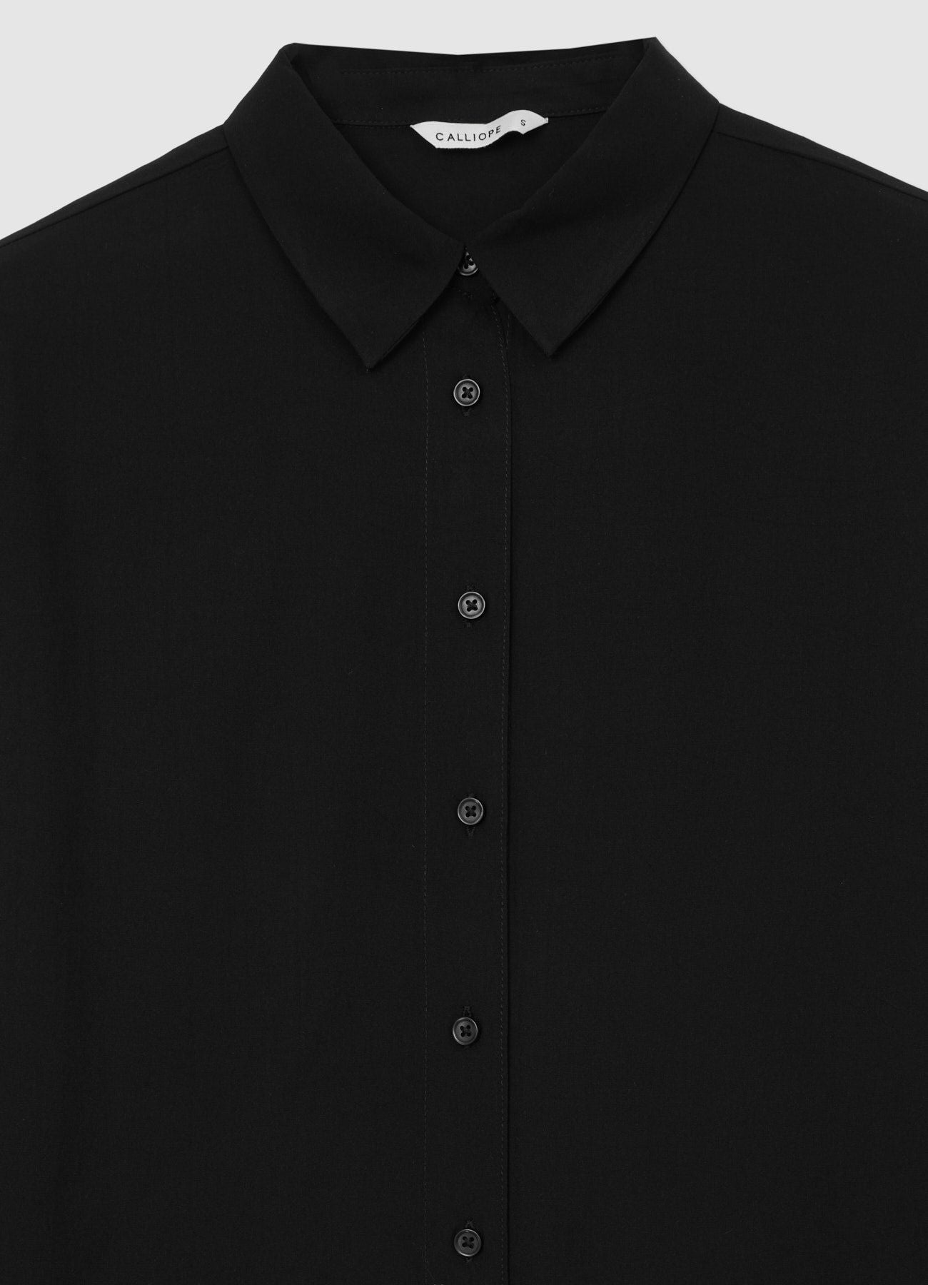 Camisa clásica de color liso