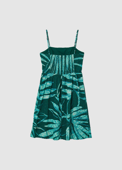 Vestido largo estampado de Sangallo