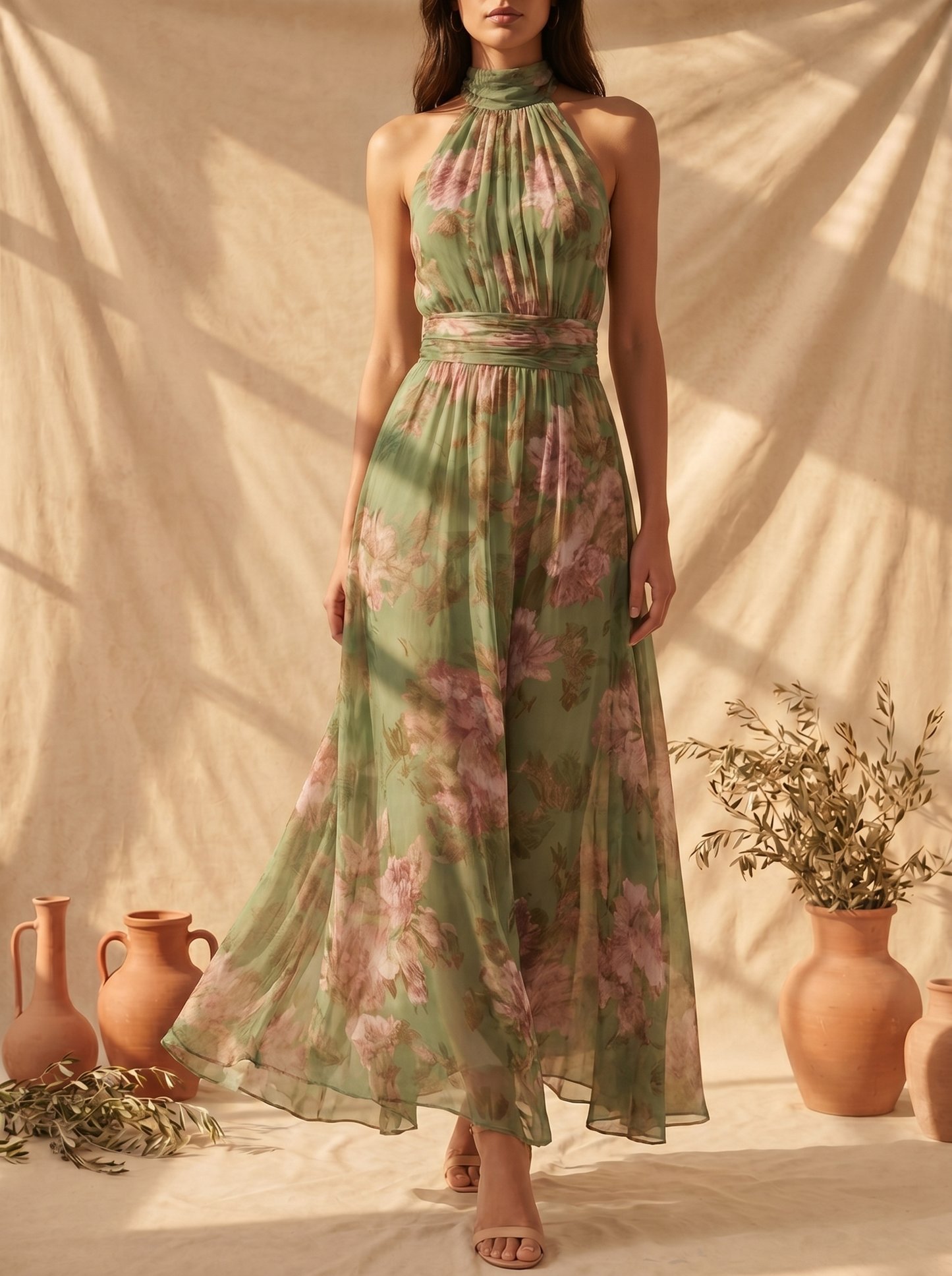 Livia | Vestido Largo Floral