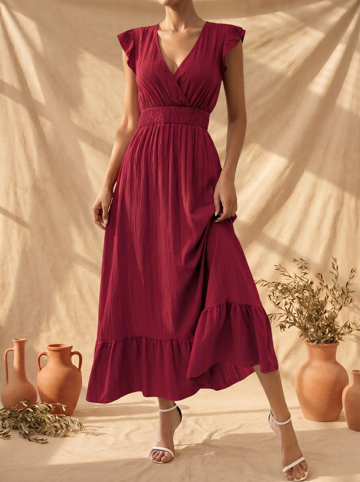 Marina | Vestido Fluido de Elegancia Atemporal