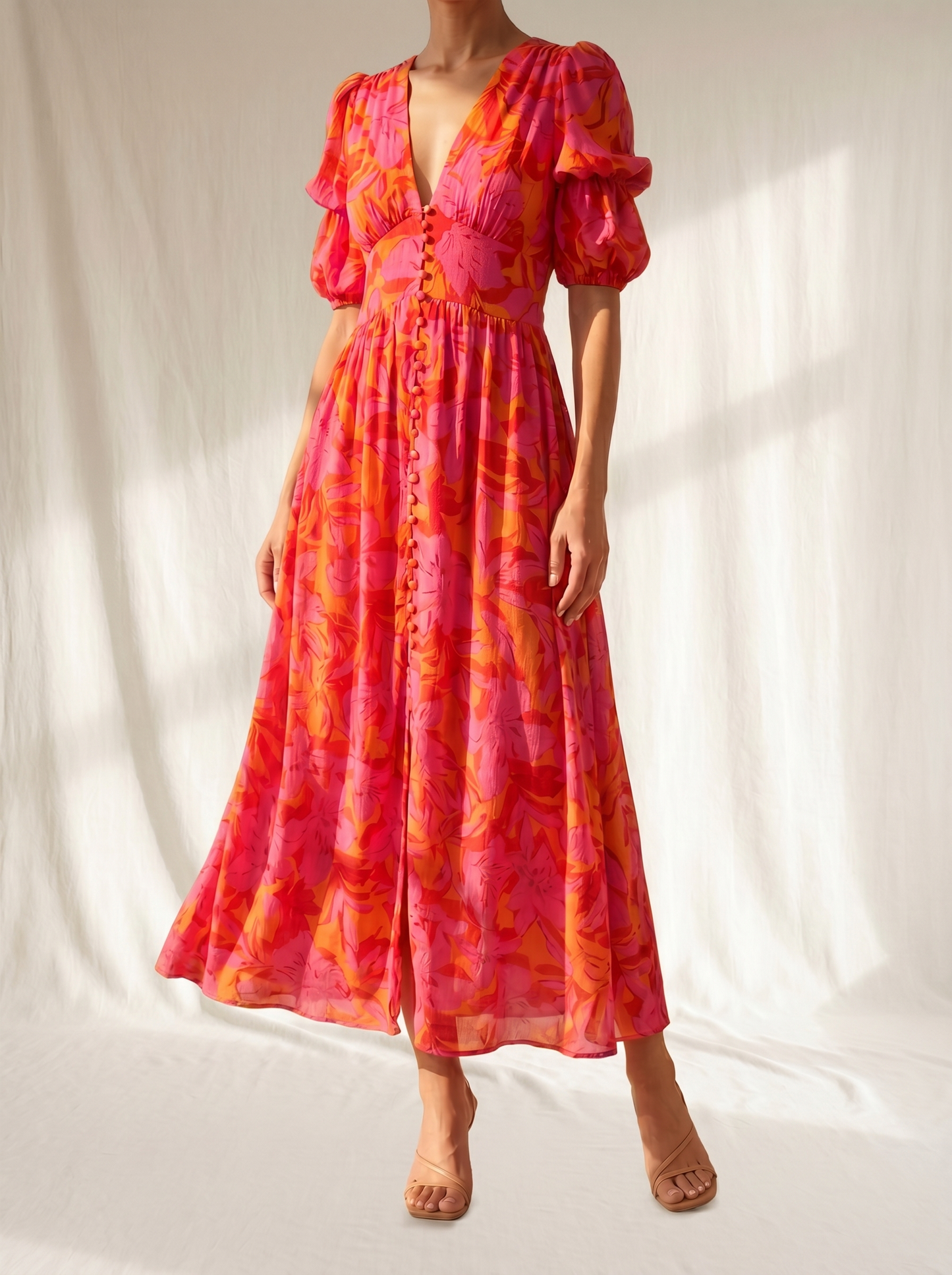 Valentina | Vestido Largo de Brillo Elegante