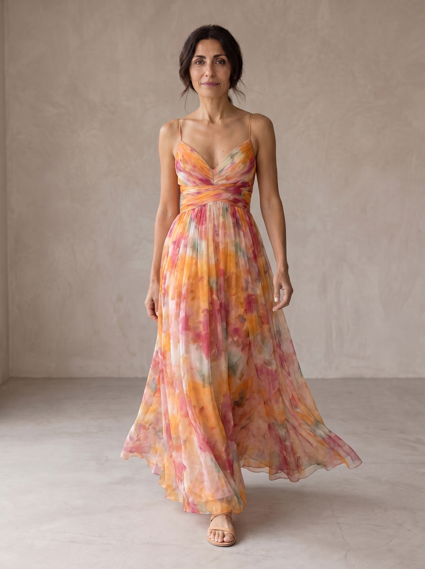 Marta | Vestido Largo Floral Encantador