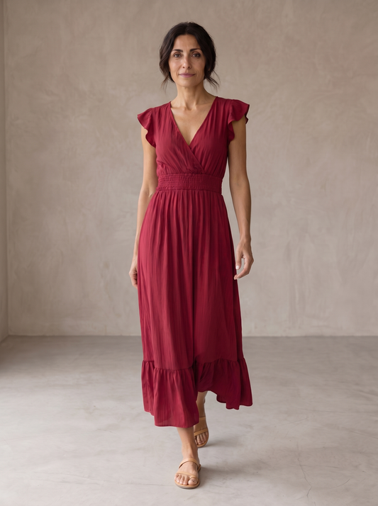 Marina | Vestido Fluido de Elegancia Atemporal