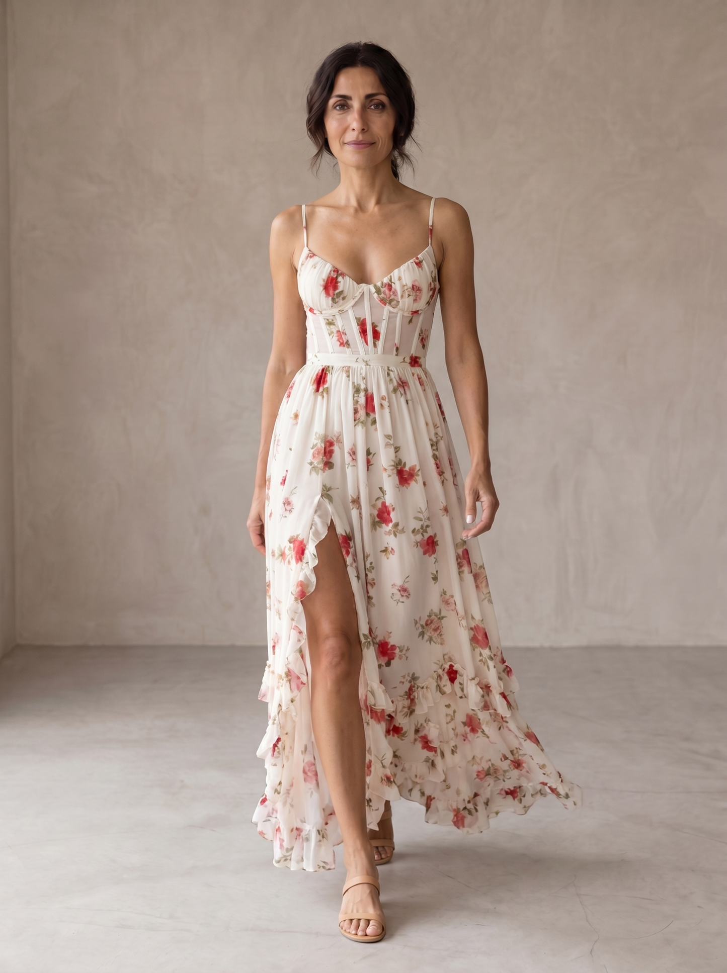 Aurora | Vestido Floral Romántico