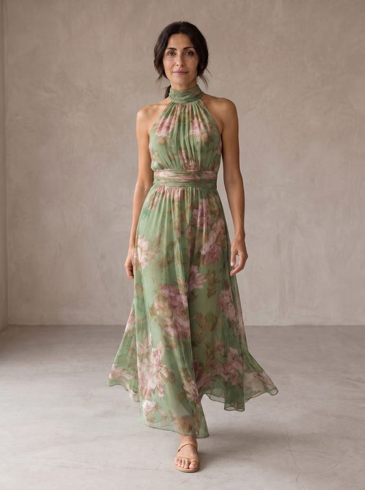 Livia | Vestido Largo Floral